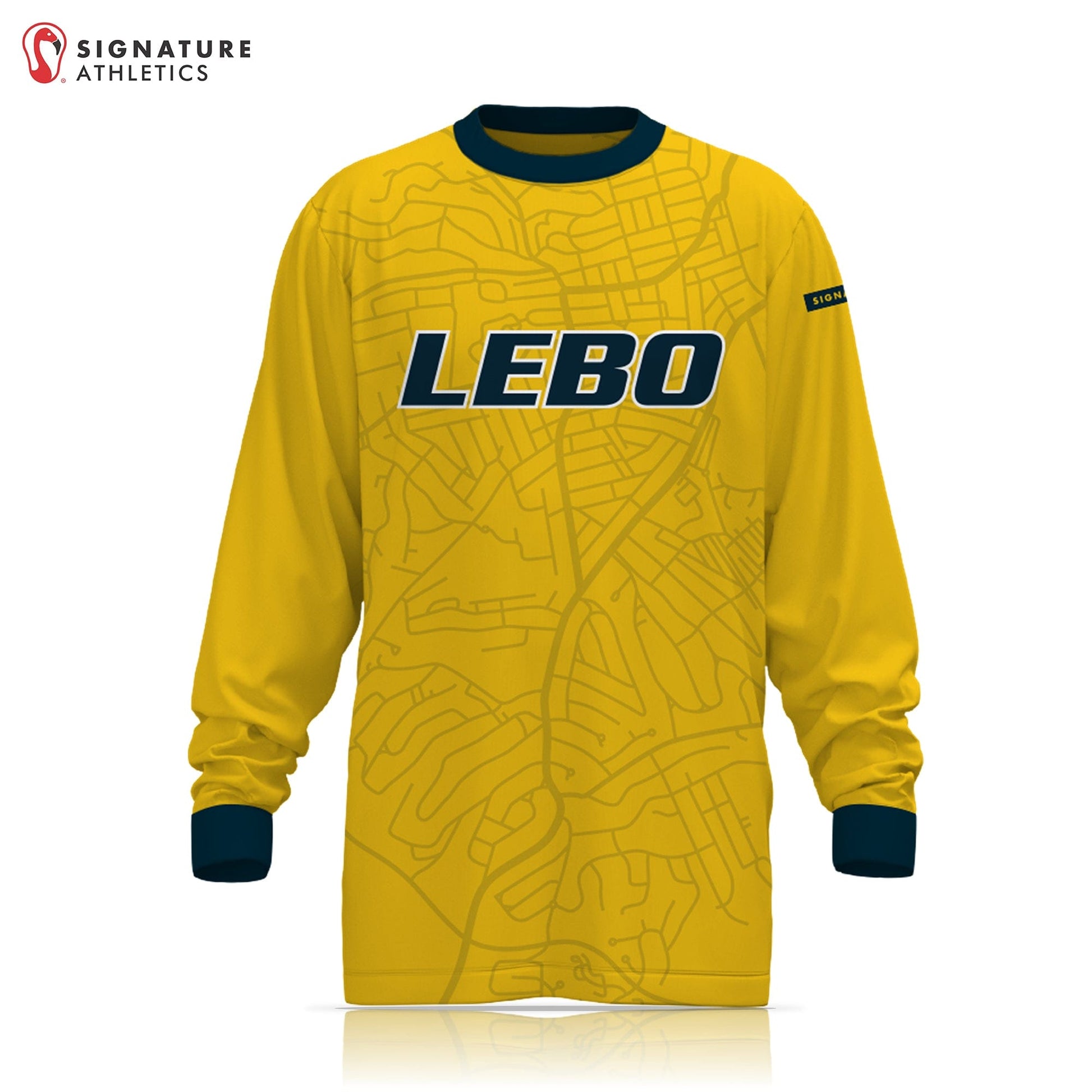 Mt. Lebanon Player Long Sleeve Shooting Shirt: U13/U14/U15/U16 (2011/2010/2009/2008) Signature Lacrosse