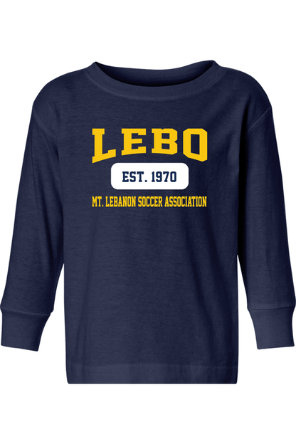 Mt. Lebanon SA Toddler Long Sleeve T-Shirt Signature Lacrosse