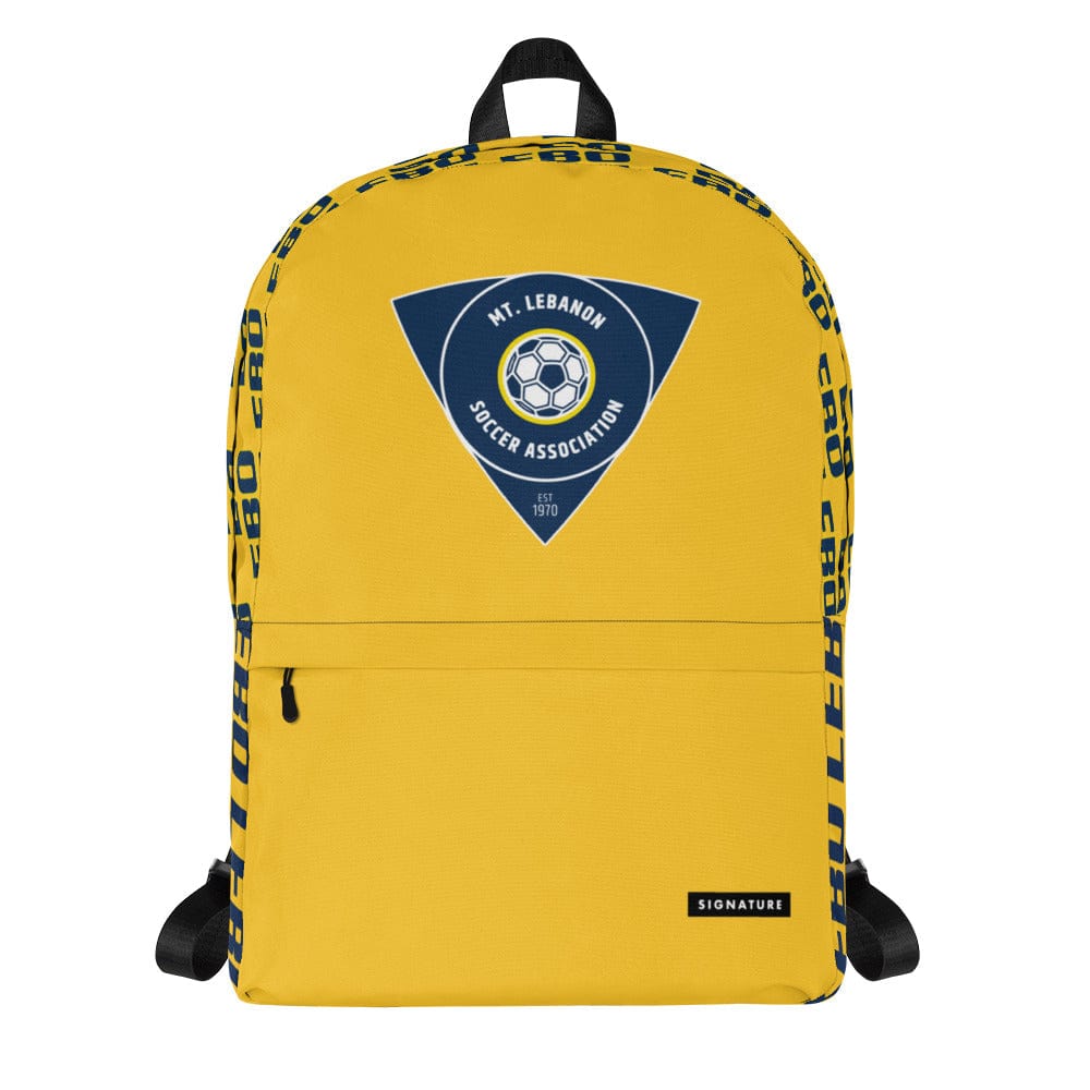 Mt Lebanon Soccer Association Backpack Signature Lacrosse