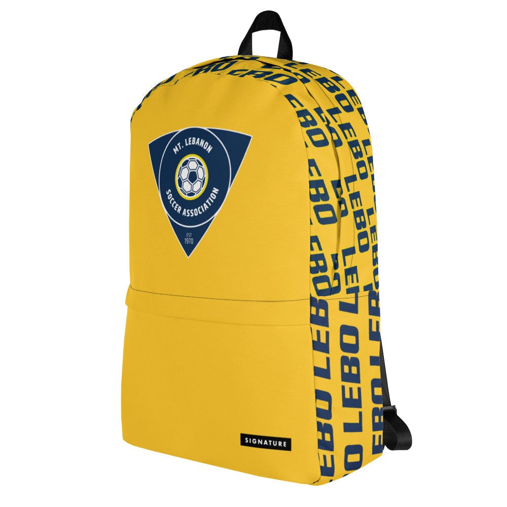 Mt Lebanon Soccer Association Backpack Signature Lacrosse