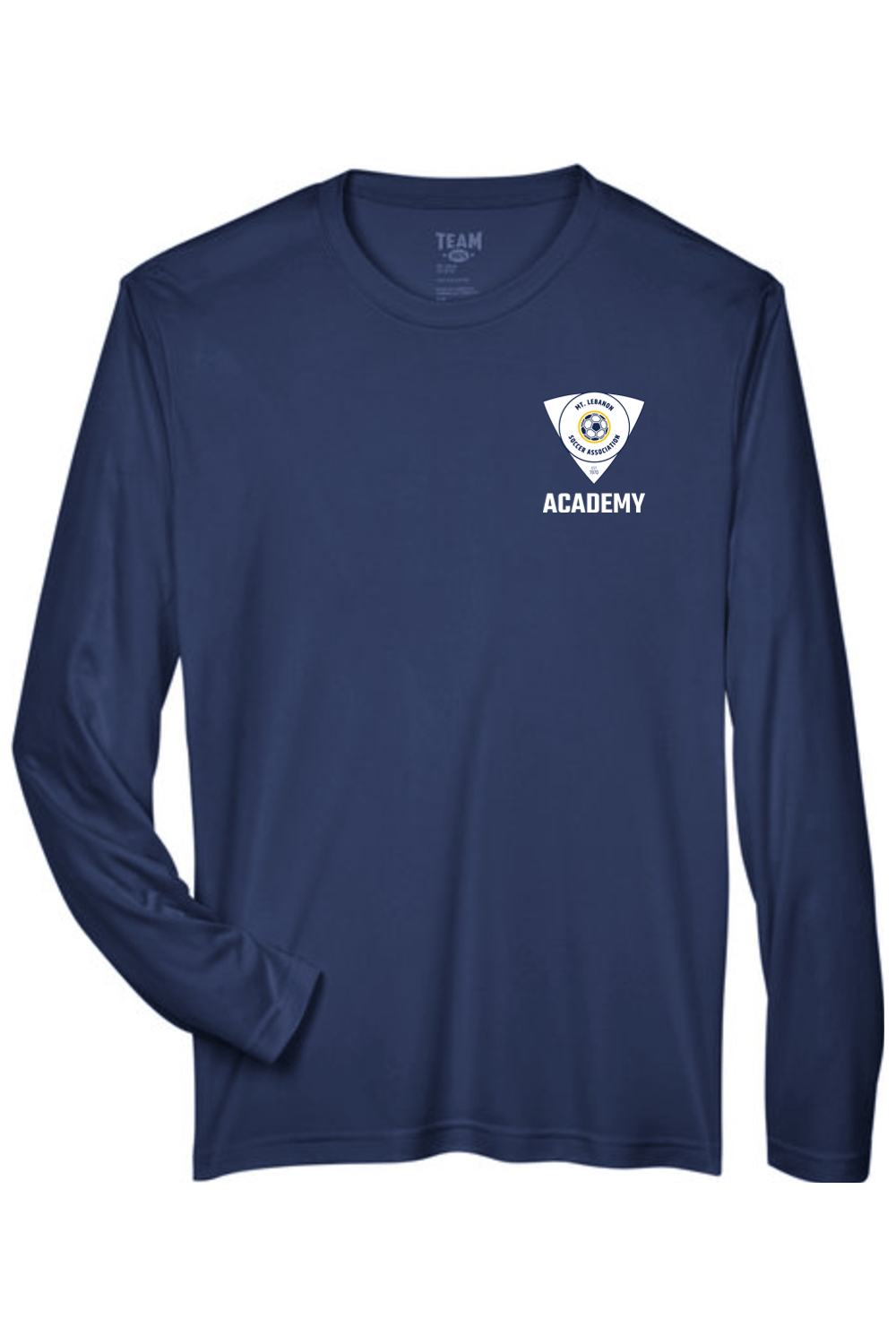 Mt. Lebanon Team 365 Men's Zone Performance Long-Sleeve T-Shirt Signature Lacrosse