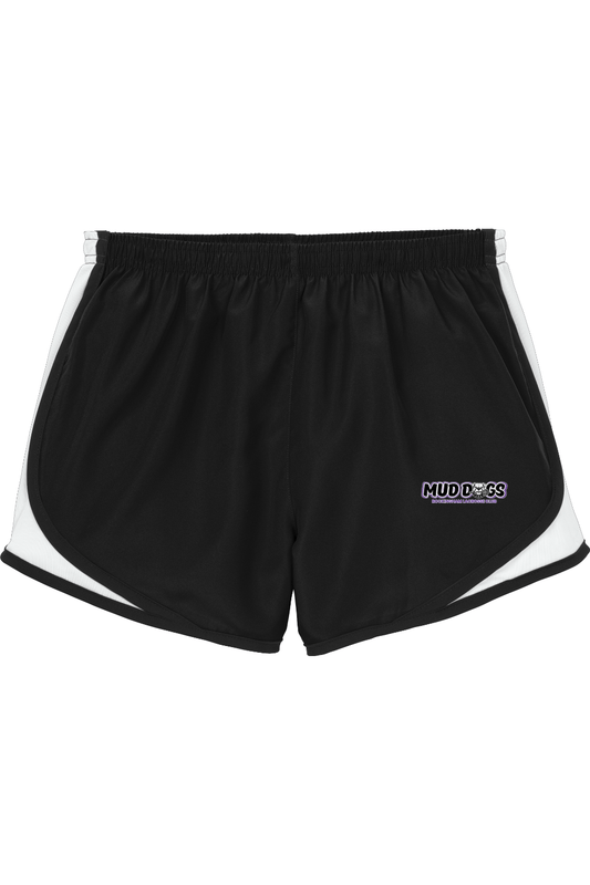 Mud Dogs Lacrosse Adult Athletic Women's Shorts Signature Lacrosse