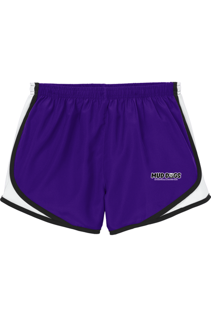 Mud Dogs Lacrosse Adult Athletic Women's Shorts Signature Lacrosse