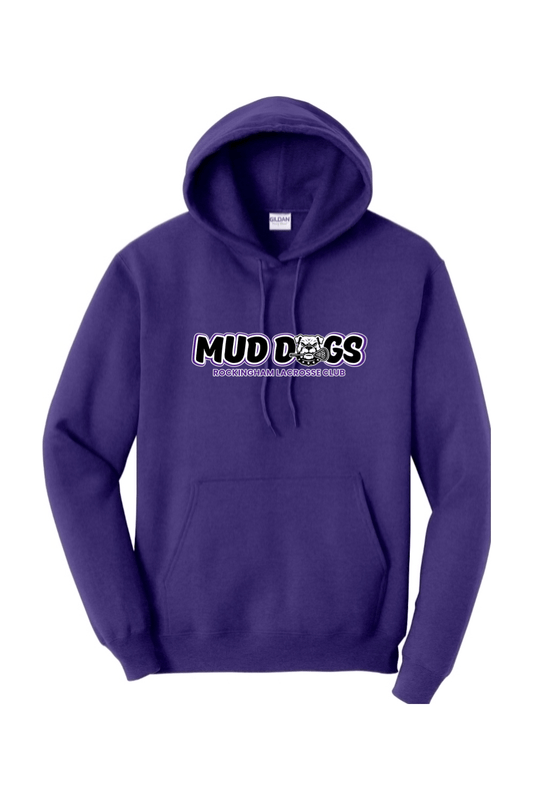 Mud Dogs Lacrosse Adult Heavyweight Hoodie Signature Lacrosse