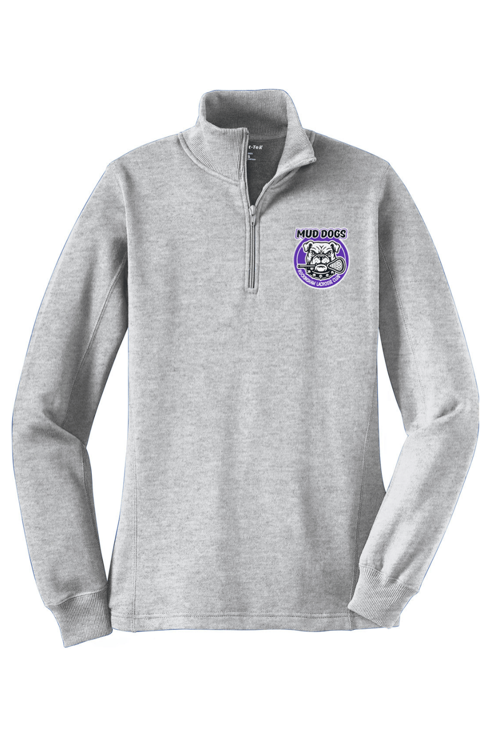 Mud Dogs Lacrosse Adult Women's Embroidered Quarter-Zip Pullover Signature Lacrosse