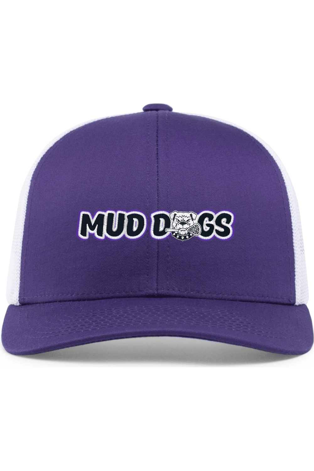 Mud Dogs Lacrosse Embroidered Trucker Hat Signature Lacrosse