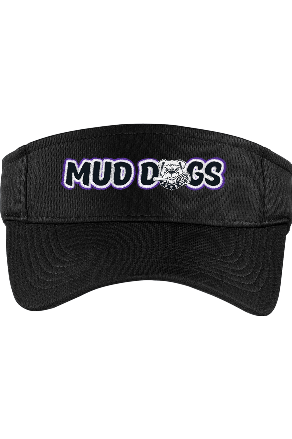 Mud Dogs Lacrosse Embroidered Visor Signature Lacrosse