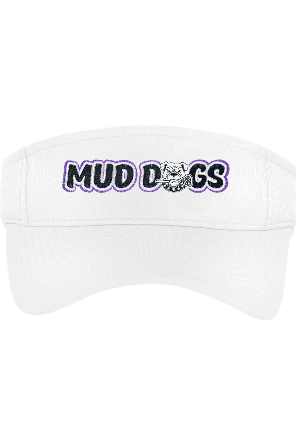 Mud Dogs Lacrosse Embroidered Visor Signature Lacrosse