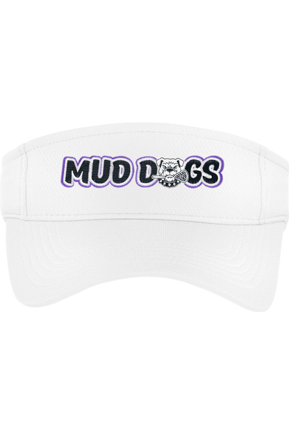Mud Dogs Lacrosse Embroidered Visor Signature Lacrosse