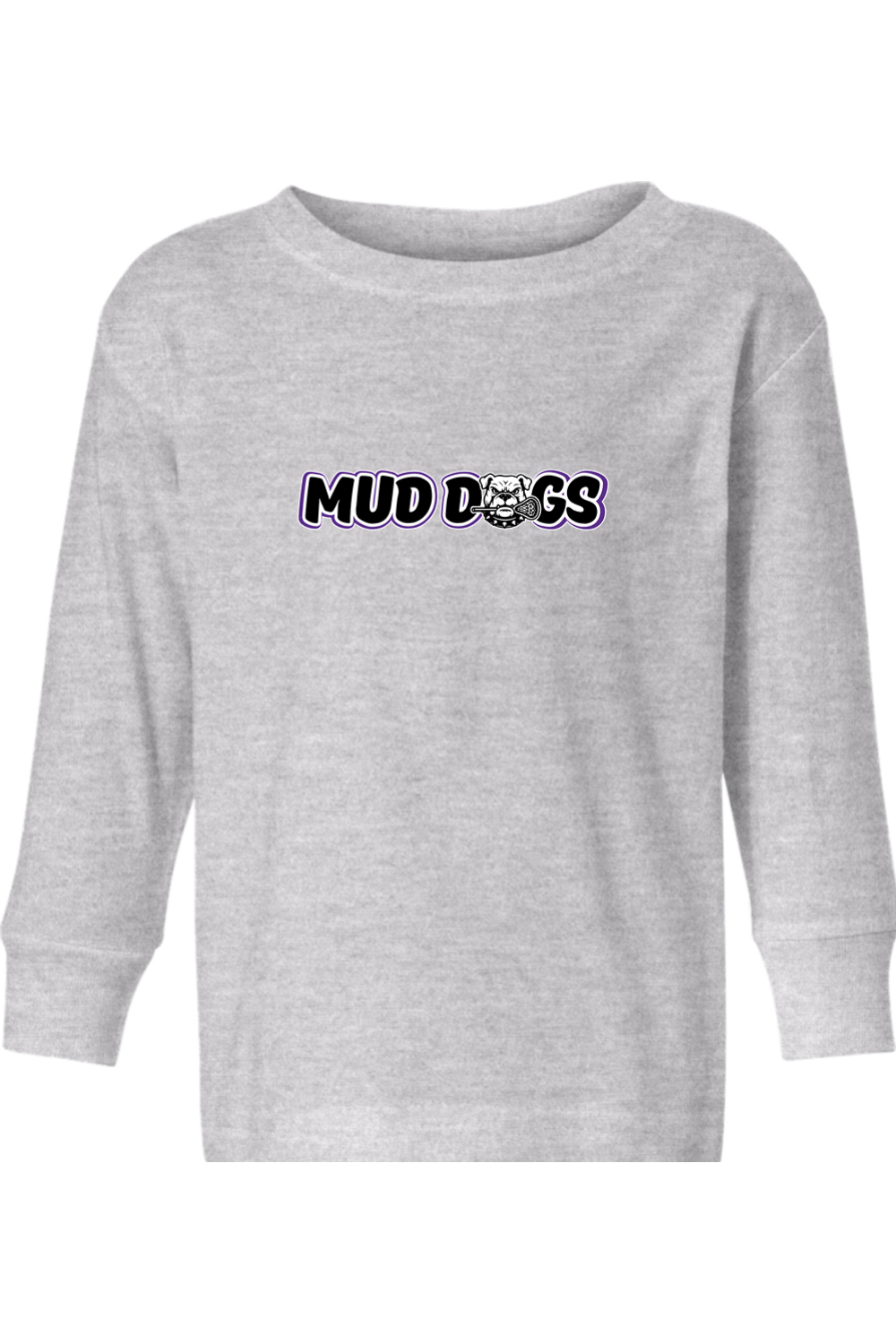 Mud Dogs Lacrosse Toddler Long Sleeve T-Shirt Signature Lacrosse