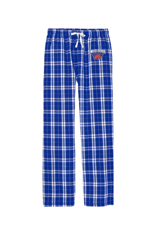 Mud Dogs LC Adult Men's Flannel Plaid Pants Signature Lacrosse
