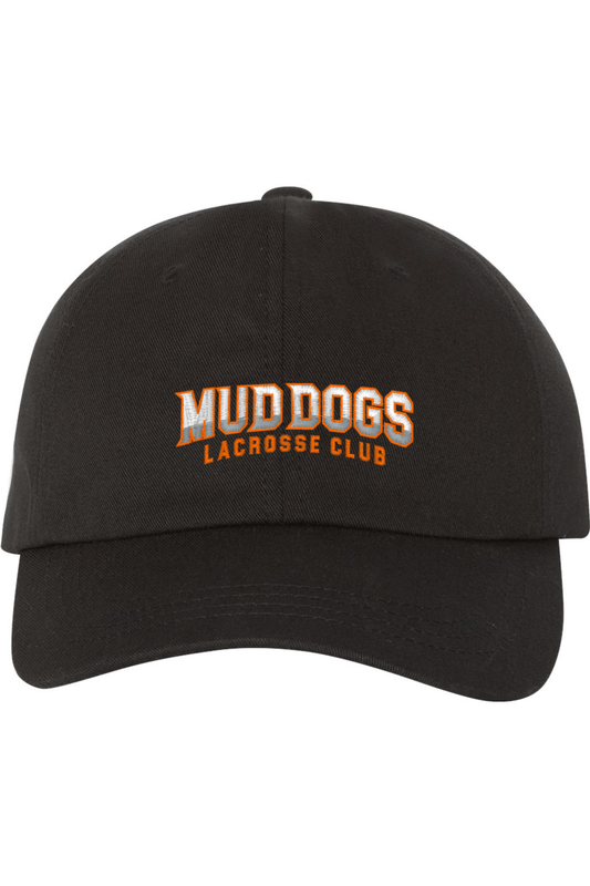 Mud Dogs LC Embroidered Dad Hat Signature Lacrosse