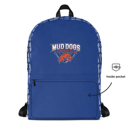 Mud Dogs LC Travel Backpack Signature Lacrosse