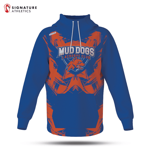 Mud Dogs Men's Pro Dye Sub Scuba Hoodie Signature Lacrosse