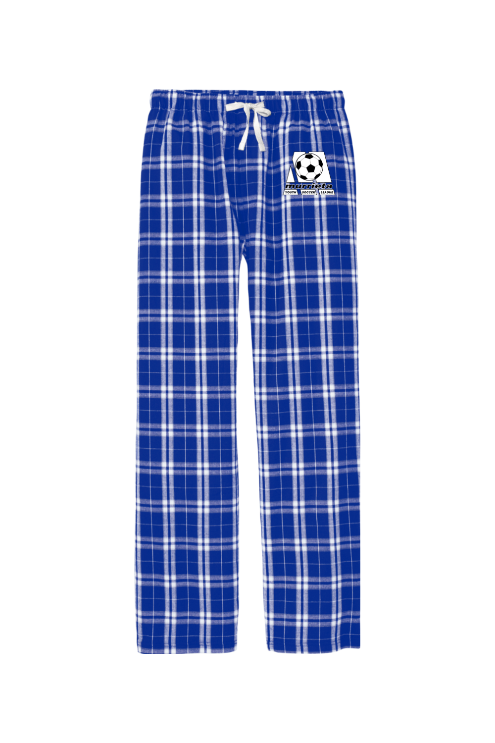 Murrieta Youth Soccer Adult Men's Flannel Plaid Pants Signature Lacrosse
