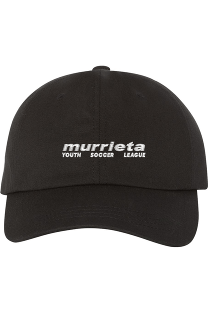 Murrieta Youth Soccer Embroidered Dad Hat Signature Lacrosse