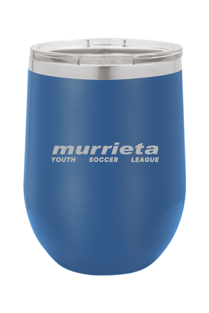 Murrieta Youth Soccer Insulated Wine Tumbler Signature Lacrosse