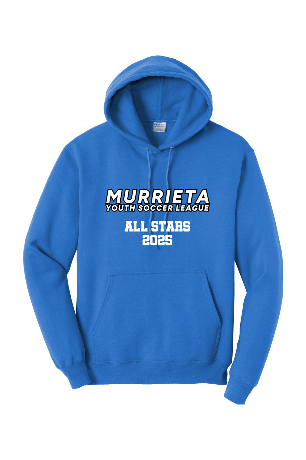 Murrieta Youth Soccer Port & Company Core Fleece Pullover Hooded Sweatshirt Signature Lacrosse