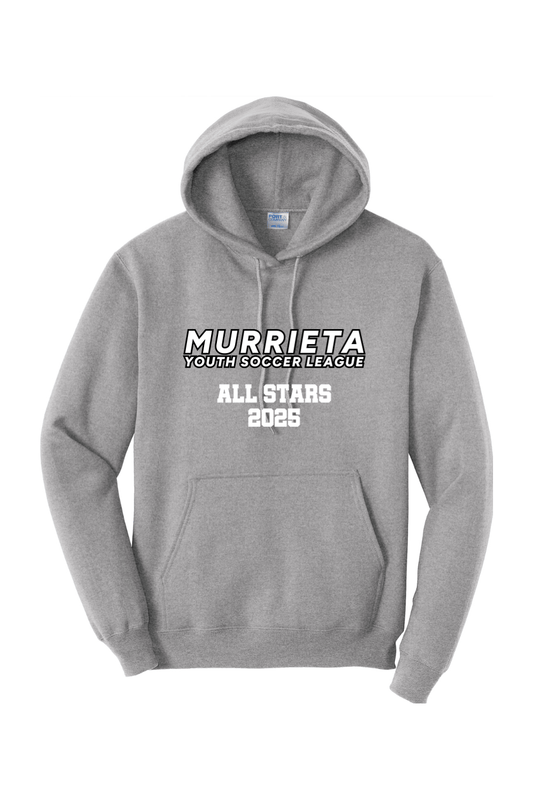 Murrieta Youth Soccer Port & Company Core Fleece Pullover Hooded Sweatshirt Signature Lacrosse