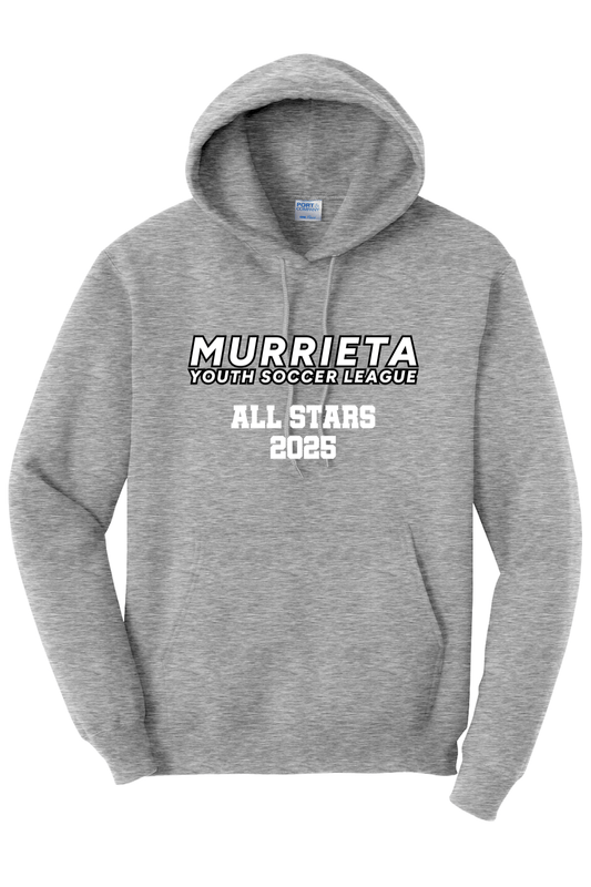 Murrieta Youth Soccer Port & Company Essential Fleece Pullover Hooded Sweatshirt Signature Lacrosse