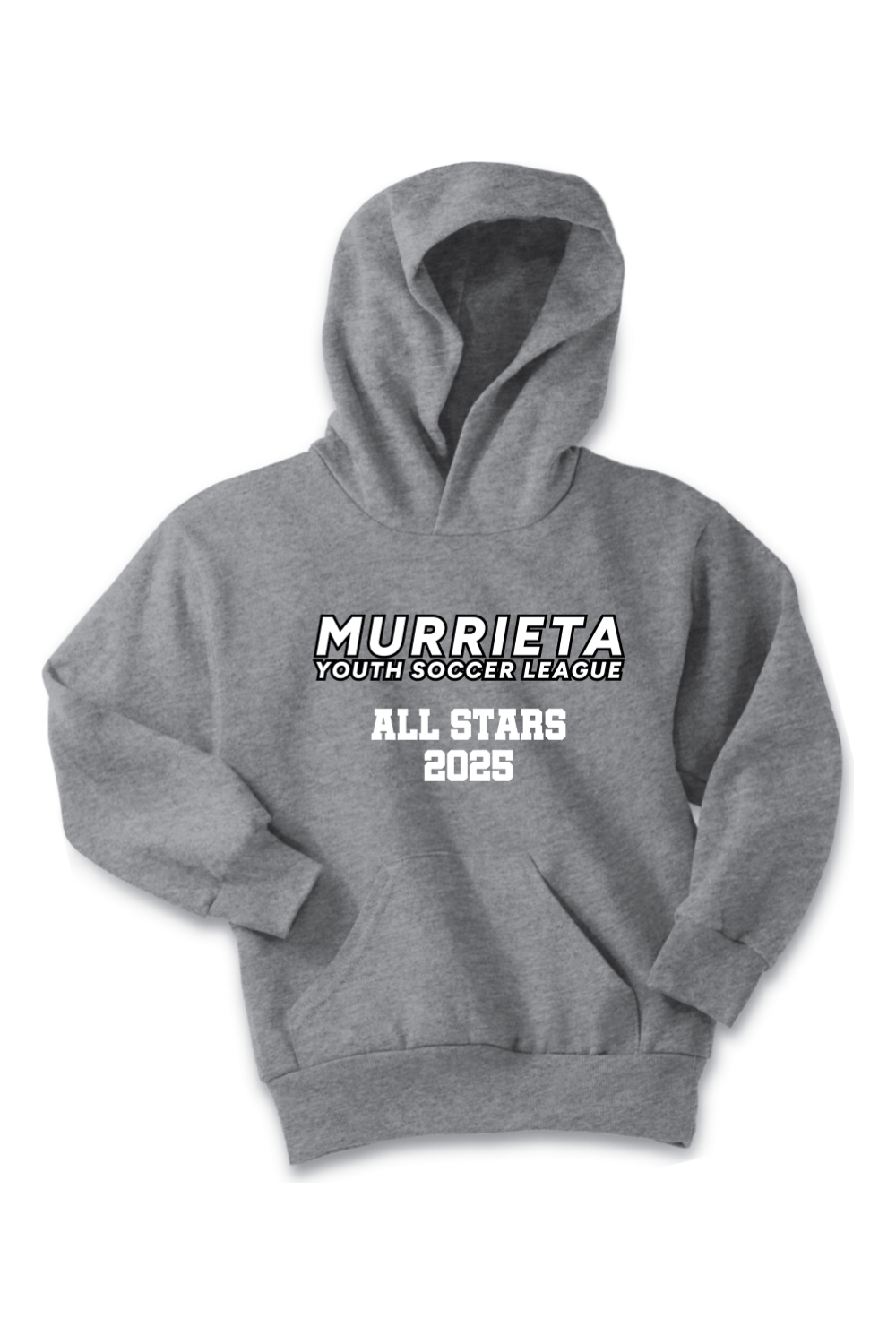 Murrieta Youth Soccer Port & Company YOUTH Core Fleece Pullover Hooded Sweatshirt Signature Lacrosse