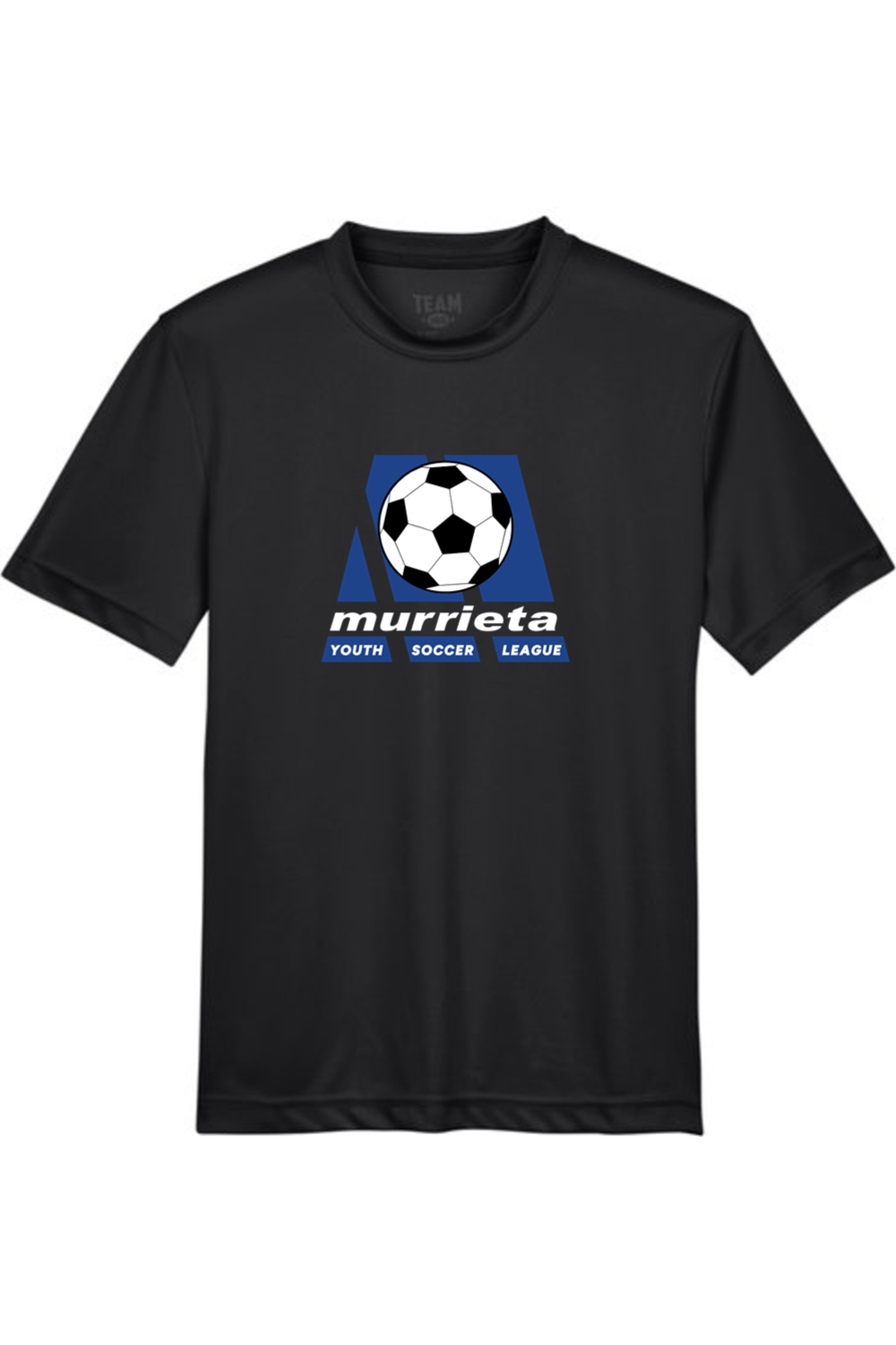 Murrieta Youth Soccer Youth Athletic T-Shirt Signature Lacrosse
