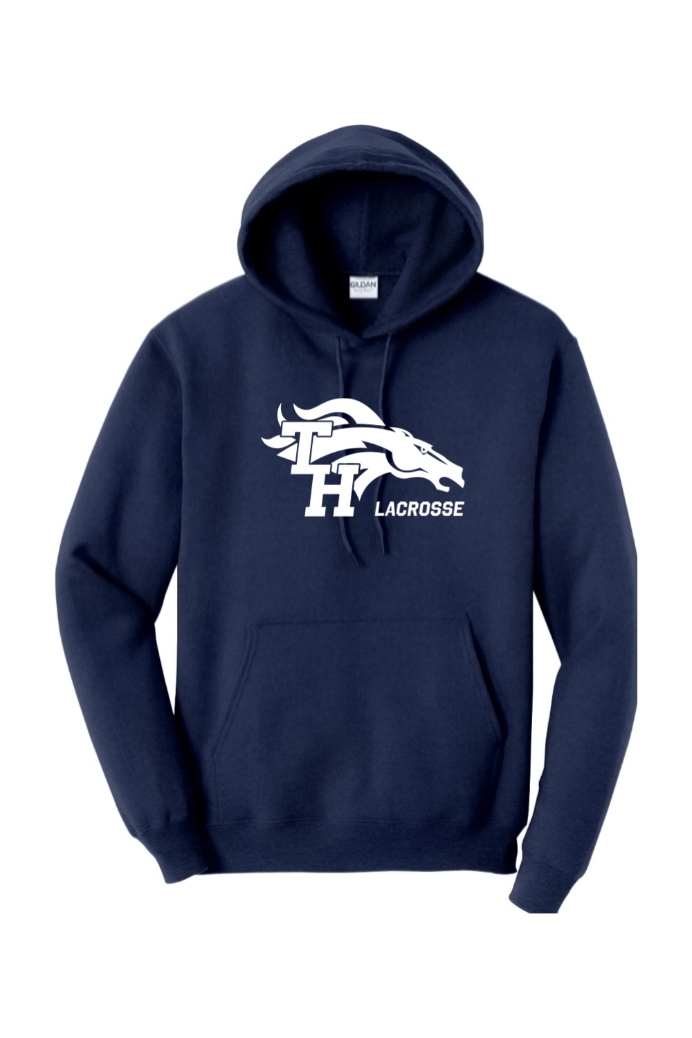 Mustang Lacrosse Adult Heavyweight Hoodie Signature Lacrosse