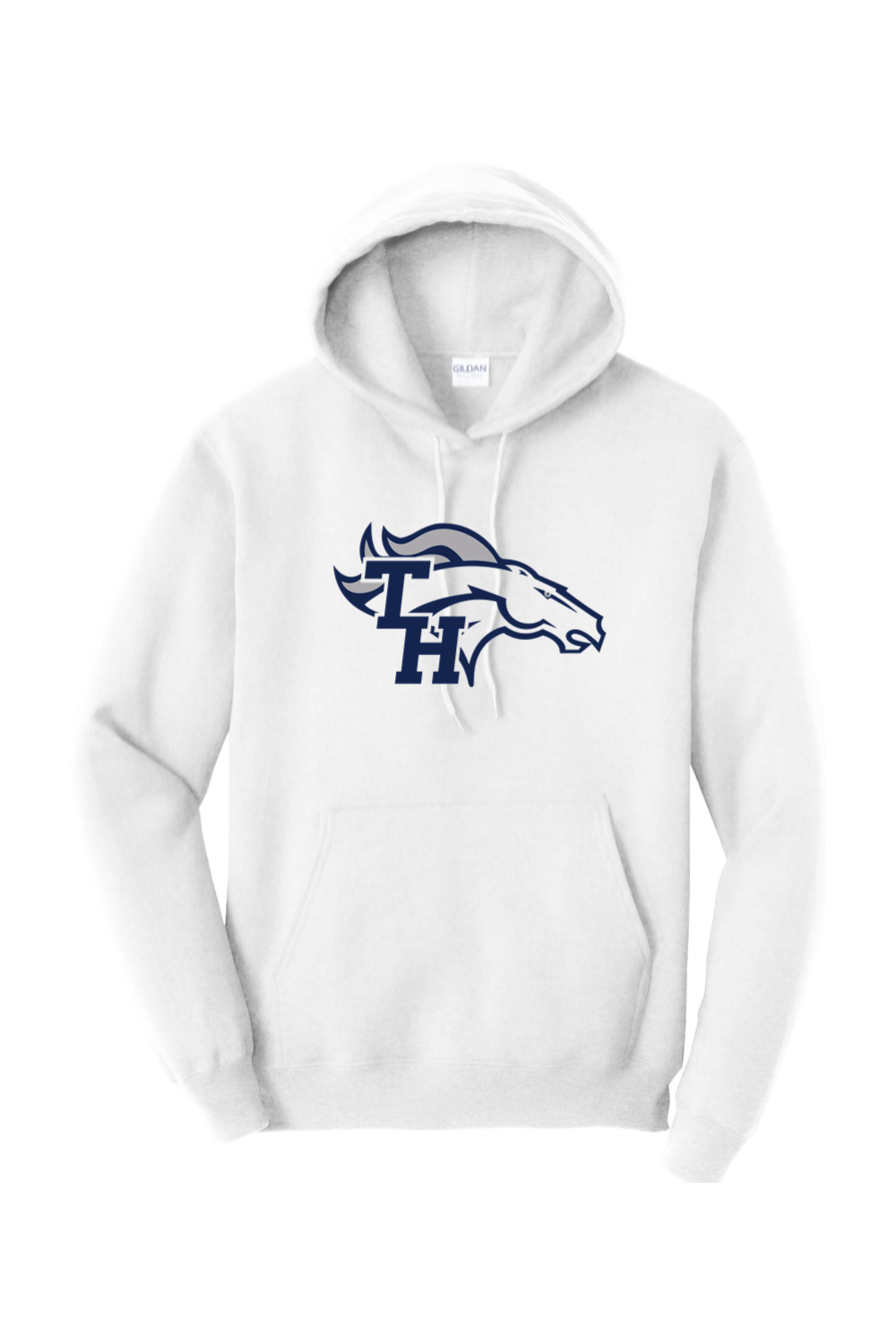 Mustang Lacrosse Adult Heavyweight Hoodie Signature Lacrosse