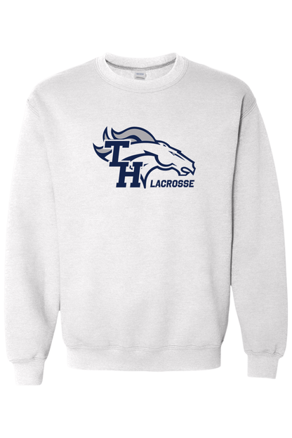 Mustang Lacrosse Adult Heavyweight Sweatshirt Signature Lacrosse