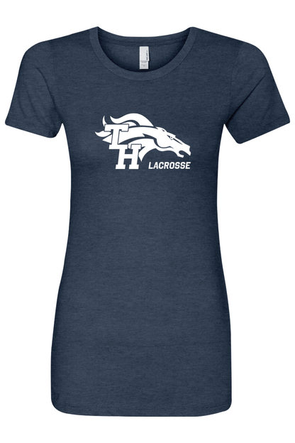 Mustang Lacrosse Adult Women's T-Shirt Signature Lacrosse