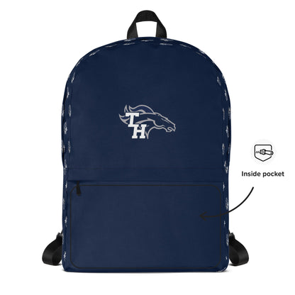 Mustang Lacrosse Travel Backpack Signature Lacrosse
