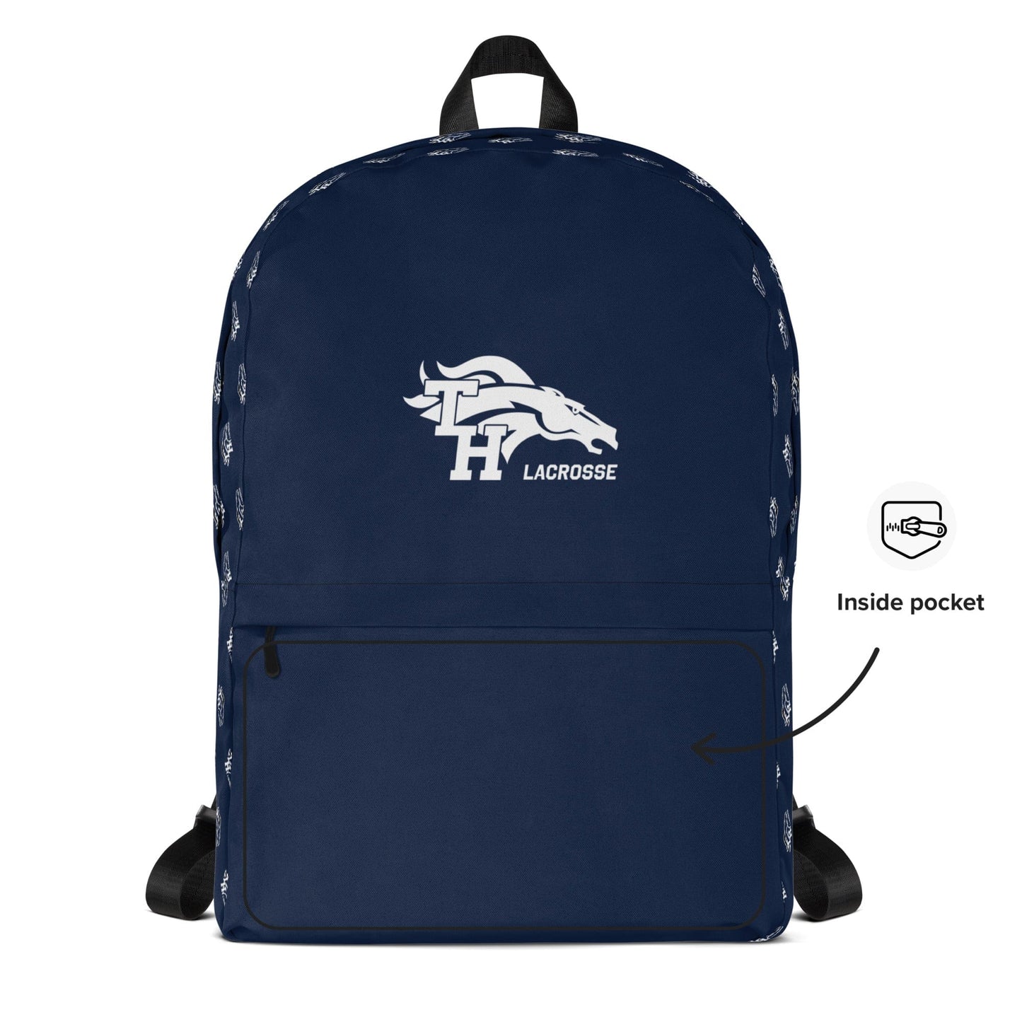 Mustang Lacrosse Travel Backpack Signature Lacrosse
