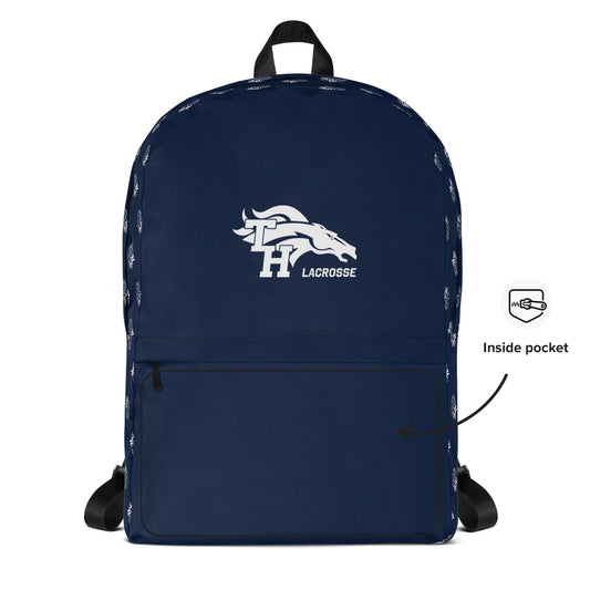 Mustang Lacrosse Travel Backpack Signature Lacrosse