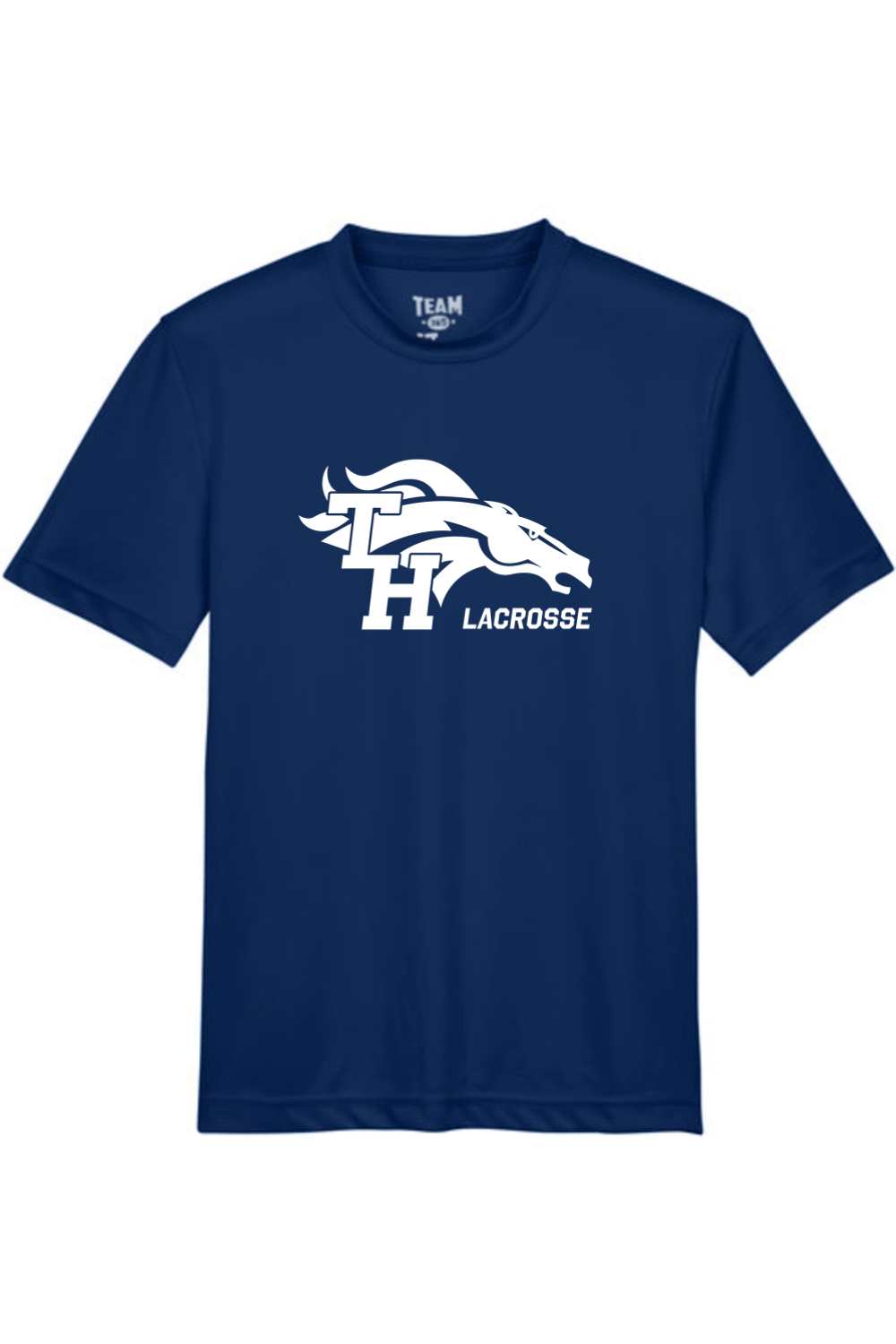 Mustang Lacrosse Youth Athletic T-Shirt Signature Lacrosse