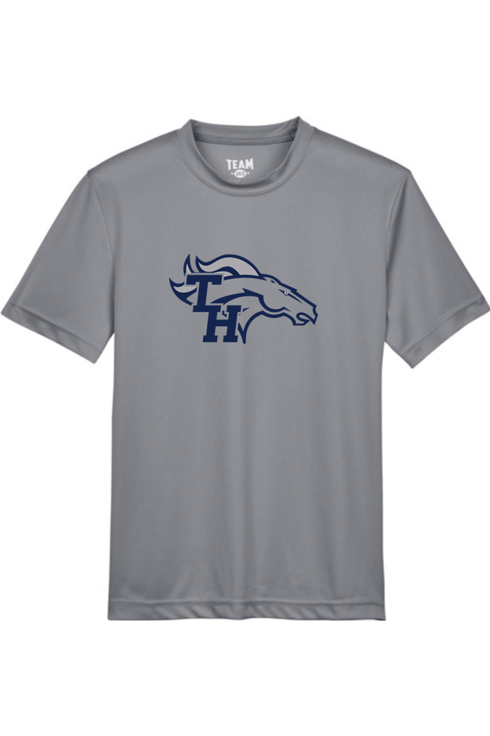 Mustang Lacrosse Youth Athletic T-Shirt Signature Lacrosse