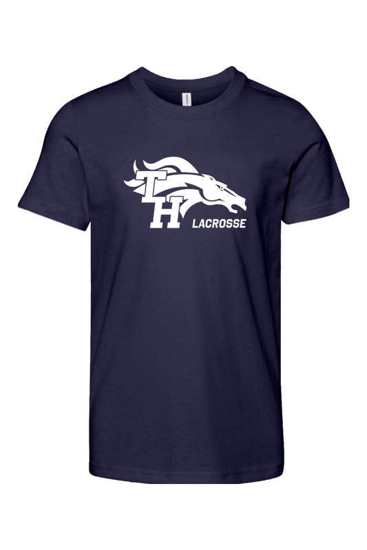 Mustang Lacrosse Youth Lifestyle T-Shirt Signature Lacrosse