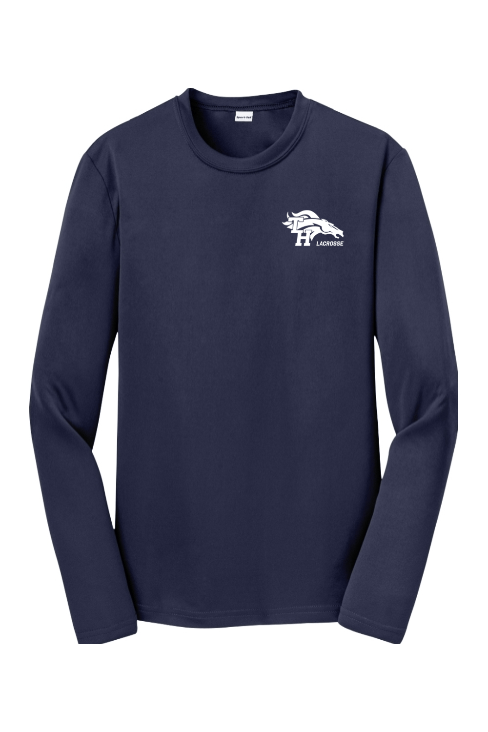 Mustang Lacrosse Youth Long Sleeve T-Shirt Signature Lacrosse