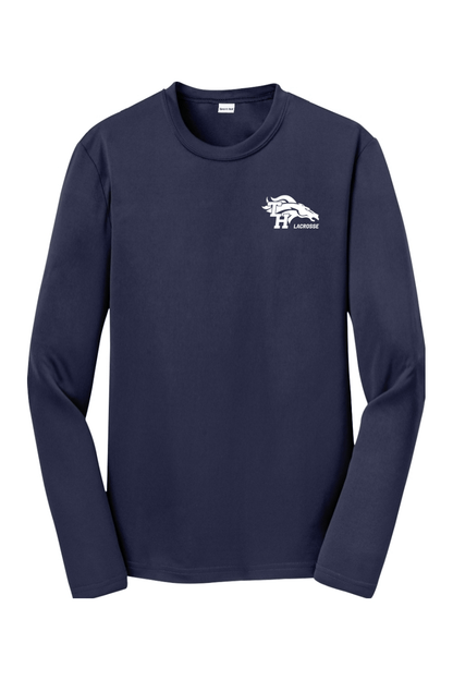 Mustang Lacrosse Youth Long Sleeve T-Shirt Signature Lacrosse