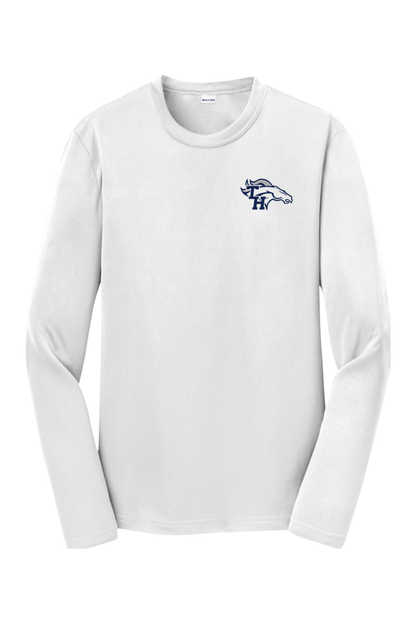 Mustang Lacrosse Youth Long Sleeve T-Shirt Signature Lacrosse