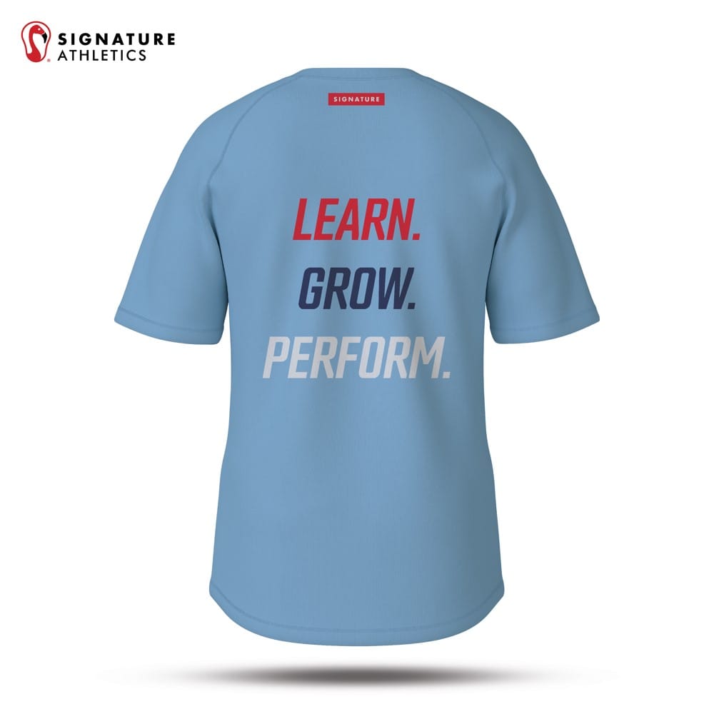 Nashville Lacrosse Academy Light Blue Short Sleeve Tech Tee Signature Lacrosse