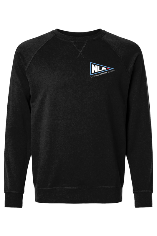 Nashville Lacrosse Adult Heavyweight Raglan Long Sleeve Signature Lacrosse