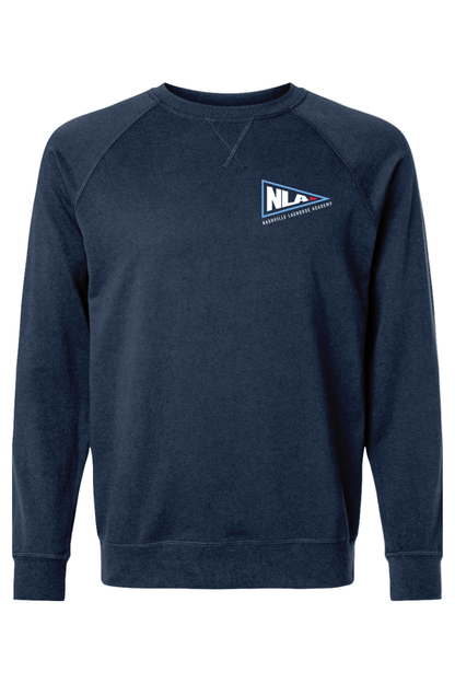 Nashville Lacrosse Adult Heavyweight Raglan Long Sleeve Signature Lacrosse