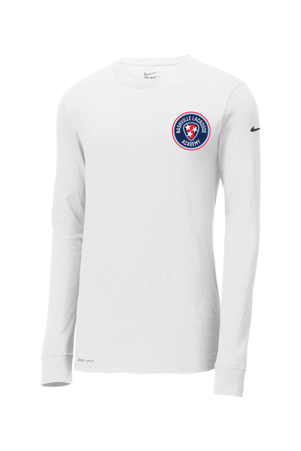 Nashville Lacrosse Nike Dri-FIT Cotton/Poly Long Sleeve Tee Signature Lacrosse