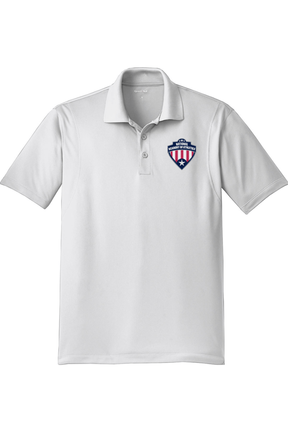 National Academy Adult Embroidered Athletic Polo Signature Lacrosse