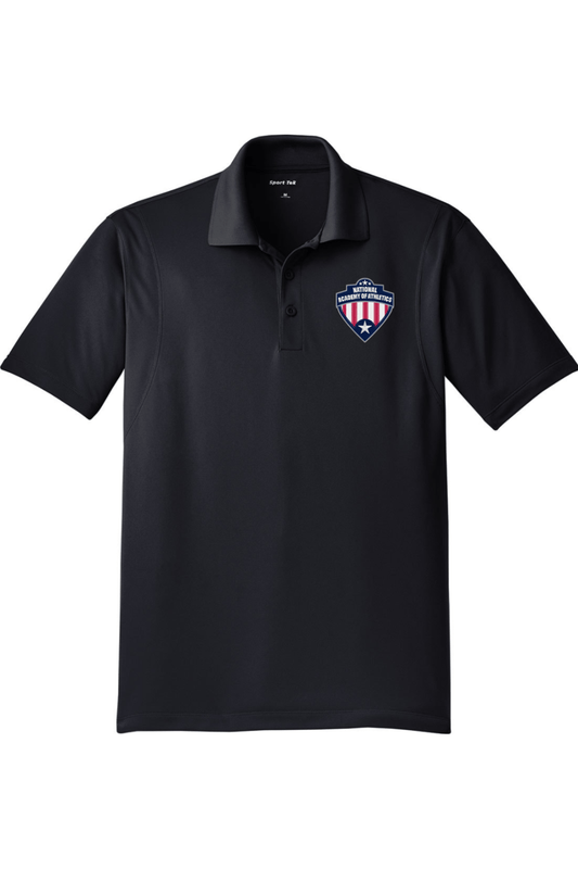 National Academy Adult Embroidered Athletic Polo Signature Lacrosse