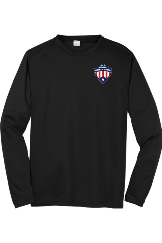 National Academy of Athletics Sport-Tek Long Sleeve PosiCharge Competitor Tee Signature Lacrosse