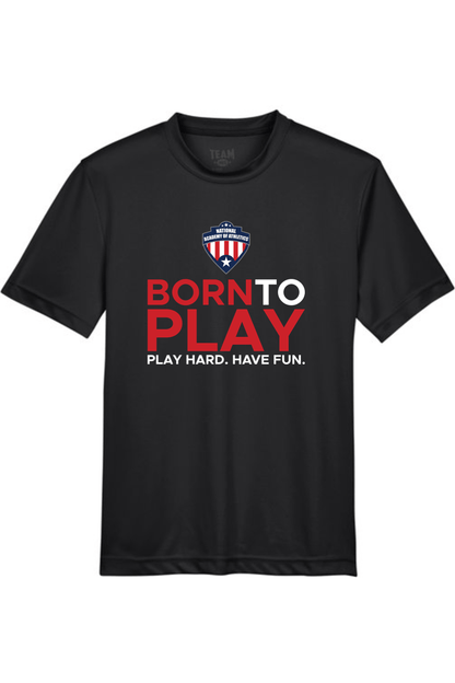 National Academy Youth Athletic T-Shirt Signature Lacrosse