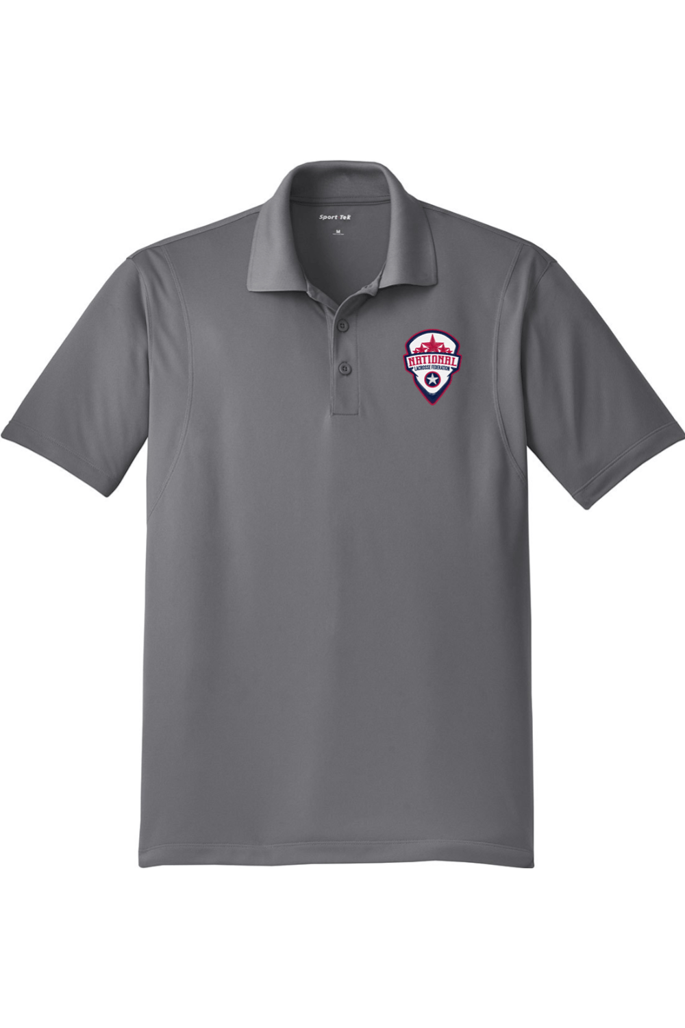 National Lacrosse Federation Adult Embroidered Athletic Polo Signature Lacrosse