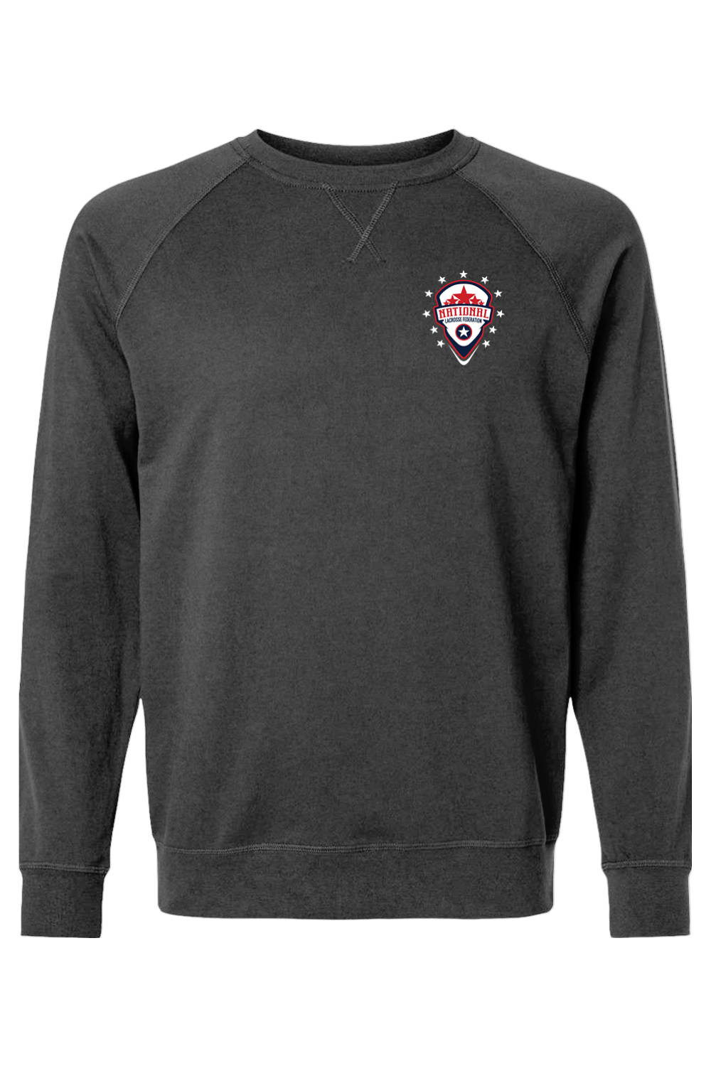 National Lacrosse Federation Adult Heavyweight Raglan Long Sleeve Signature Lacrosse