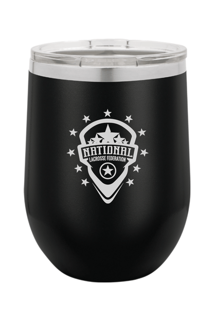 National Lacrosse Federation Insulated Wine Tumbler Signature Lacrosse